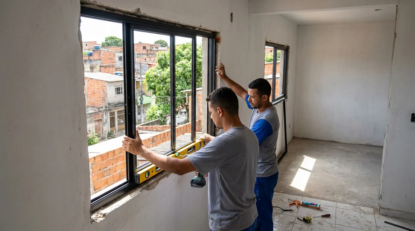 Produção de Portas e Janelas em Niterói‑RJ