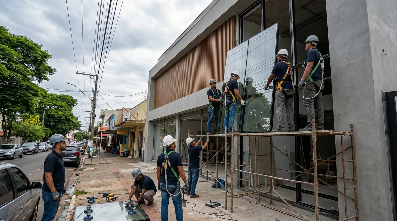Fachada de Vidro em Niterói‑RJ