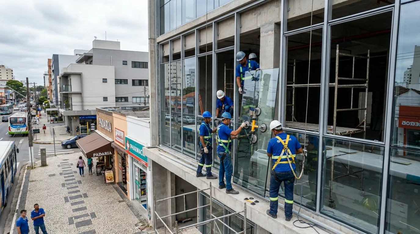 Troca Técnica de Vidros em Niterói‑RJ