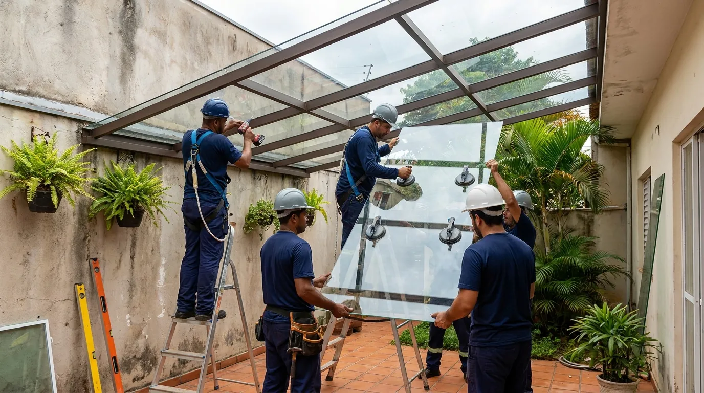 Fechamento de Churrasqueira em Niterói‑RJ