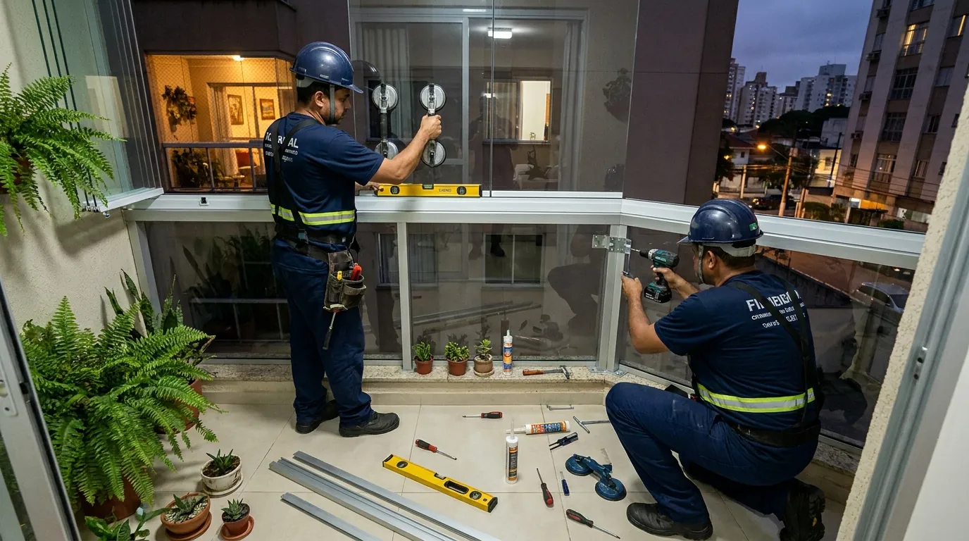 Troca de Vidros e Componentes em Niterói‑RJ